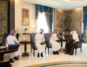 الأمير خالد الفيصل يستقبل الأمين العام للجنة الوطنية لرعاية السجناء والمفرج عنهم