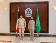 الرويلي يستقبل رئيس الأركان العامة للجيش الكويتي