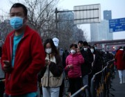 الصين تسجل 2027 إصابة جديدة بفيروس كورونا