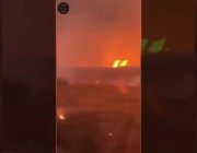 اندلاع حرائق هائلة في مستنقعات قرب مدينة ليفربول