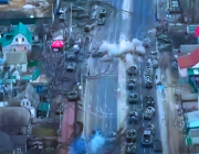 بالفيديو.. الجيش الأوكراني يدمر 5 دبابات روسية وقعت بفخ منصوب