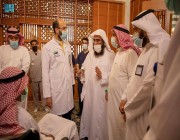 تدشين المصلى المخصص لمرضى مستشفى الملك فيصل التخصصي ومركز الأبحاث بالمدينة المنورة في المسجد النبوي