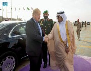 دولة رئيس الوزراء البريطاني يغادر الرياض
