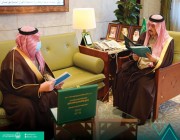 سمو أمير الرياض يستقبل مدير التعليم بالمنطقة