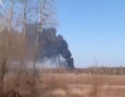 شاهد| لحظة قصف روسيا لـ مستودع أسلحة أوكراني بصاروخ «كينجال» ذو المواصفات الخارقة