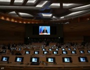 فيديو.. انسحاب جماعي قبل كلمة وزير الخارجية الروسي بمؤتمر نزع الأسلحة