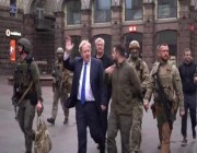 رئيس وزراء بريطانيا يلتقي زيلينسكي ويقومان بجولة في كييف (صور فيديو)