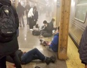 13 مصابا على الأقل في إطلاق النار بمحطة قطارات أنفاق في نيويورك