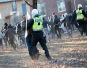 إصابة ثلاثة متظاهرين بالرصاص في السويد خلال احتجاج ضد حركة يمينية متطرفة
