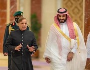 ولي العهد يستقبل رئيس وزراء باكستان ويبحثان تطوير التعاون الثنائي بمختلف المجالات (فيديو)