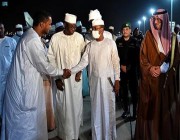 رئيس المجلس العسكري الانتقالي بجمهورية تشاد يزور المسجد النبوي