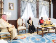 أمير الباحة يستقبل مدير الهلال الأحمر المعيّن حديثاً بالمنطقة