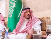 الأمير الدكتور فيصل بن مشعل يستقبل قيادات القطاعات الأمنية ورؤساء الجهات الحكومية بالقصيم