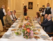 سفير خادم الحرمين الشريفين في لبنان يقيم مأدبة إفطار لقادة الأجهزة الأمنية