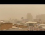 غبار كثيف يغطي العاصمة العراقية بغداد