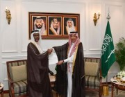مدير فرع وزارة الخارجية بمكة المكرمة يستقبل القنصل العام البحريني بجدة