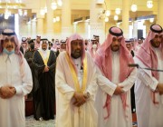 نائب أمير الرياض يؤدي صلاة الميت على صاحبة السمو الملكي الأميرة لولوة بنت فهد بن عبدالعزيز آل سعود – رحمها الله –