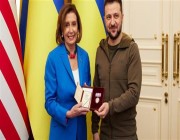 نانسي بيلوسي تلتقي الرئيس الأوكراني في زيارة غير معلنة لكييف
