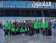 منتخب الصالات يصل الكويت للمشاركة في “الألعاب الخليجية الثالثة” (صور)