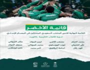 تعرف على القائمة النهائية لـ”أخضر السلة” في دورة الألعاب الخليجية