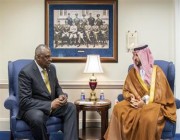 الأمير خالد بن سلمان يلتقي وزير الدفاع الأمريكي ويستعرضان أوجه التعاون بين البلدين في المجالات الدفاعية