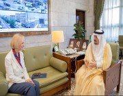 أمير الرياض يستقبل القائمة بأعمال سفارة الولايات المتحدة الأمريكية لدى المملكة