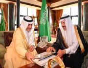 أمير تبوك يستقبل رئيس مجلس إدارة هيئة الصحفيين السعوديين
