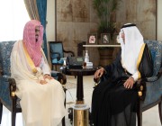 أمير منطقة مكة المكرمة يستقبل رئيس محكمة الأحوال الشخصية