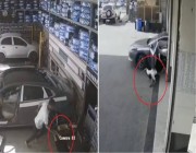 بالفيديو| صاحب مركبة يحبط سرقة سيارته بعملية فدائية بالرياض