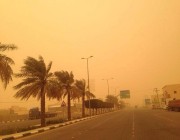 بداية وصول موجة من الغبار والأتربة إلى الرياض