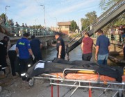 تفاصيل مصرع 5 وإصابة 6 أشخاص إثر غرق سيارة في مصرف بصعيد مصر (صور)