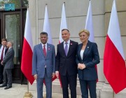 رئيس جمهورية بولندا يلتقي سفير خادم الحرمين الشريفين