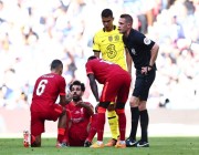 محمد صلاح يتعرض للإصابة في نهائي كأس الاتحاد الإنجليزي