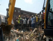 مقتل 8 أشخاص جراء انهيار مبنى من 3 طبقات في نيجيريا