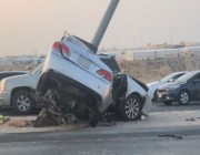 وفاة طفلة سعودية في حادث مروري.. وموقف إنساني من والدها قبل دفنها