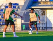 الأخضر الأولمبي يرفع استعداده لمواجهة طاجيكستان ضمن كأس آسيا تحت23