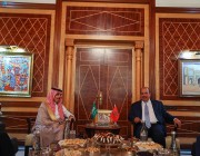 وزير الخارجية يلتقي رئيس مجلس المستشارين المغربي