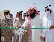 افتتاح مركز طبي متنقل لمستشفى الأمير سلطان للقوات المسلحة في المسجد النبوي (صور)