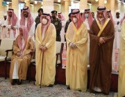أمير الرياض يؤدي صلاة الميت على سمو الأميرة موضي بنت مساعد بن عبدالرحمن بن فيصل