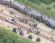 خروج قطار عن مساره بولاية ميزوري الأمريكية يسفر عن قتلى وعشرات الجرحى (صور وفيديو)