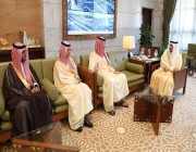 أمير الرياض يستقبل سمو أمين المنطقة