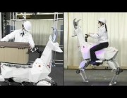 روبوت على شكل وعل لمساعدة المسنين في اليابان