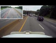 سائق متهور يتسبب في حـادث مروع على أحد الطرق في نيويورك