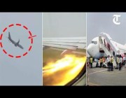 طائرة هندية تعود إلى المطار وتهبط اضطرارياً بسبب حريق اشتعل بها