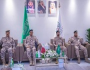 قائد القوات المشتركة يستقبل رئيس أركان القوات المسلحة القطرية