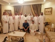 أعضاء مجلس إدارة نادي الصم في زيارة لعميد المدربين السعوديين خليل الزياني (فيديو)