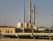 مسجد نمرة أشهر معالم عرفات وفيه ألقى الرسول خطبة الوداع