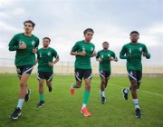 الأخضر الشاب يواصل تحضيراته لمواجهة العراق في كأس العرب