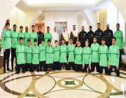 أمير الشرقية يستقبل المنتخب السعودي للأولمبياد الخاص لكرة القدم الموحدة (فيديو وصور)