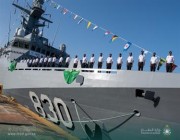 القوات البحرية الملكية تدشن سفينة “جلالة الملك الدرعية” في إسبانيا